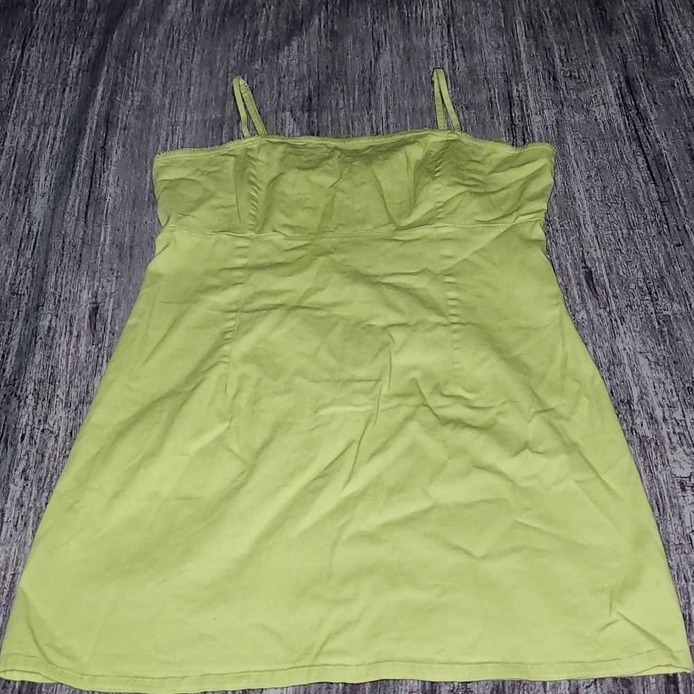 Wild Fable Womens‎ Sleeveless Dress Casual Mini Back Zip Green Size L